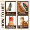 cat deodorant how to use spray wipe and brush routine