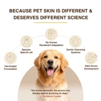 dog deodorant designed for pet skin biology and safe care