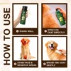 dog deodorant how to use spray wipe and brush routine