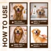 dog shampoo how to use steps apply rinse dry routine
