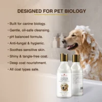 dog shampoo gentle formula for sensitive skin and coat care