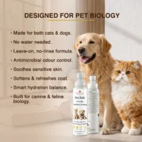 dry bath gentle formula for sensitive skin and coat