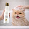 cat shampoo gentle bathing for cleaning and freshness