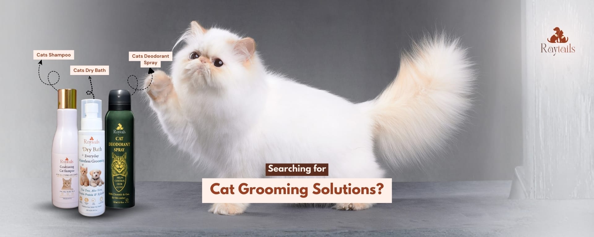 pet grooming products for dogs and cats in India by RayTails