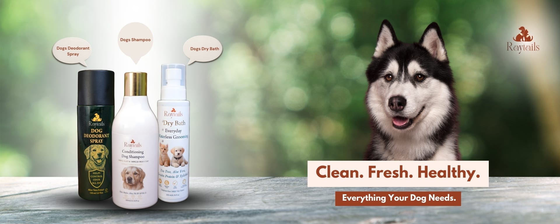 pet grooming products for dogs and cats in India by RayTails