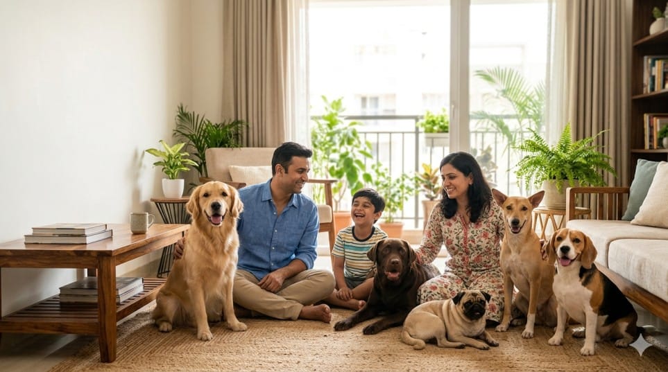which dog is best for home in India family friendly dog breeds