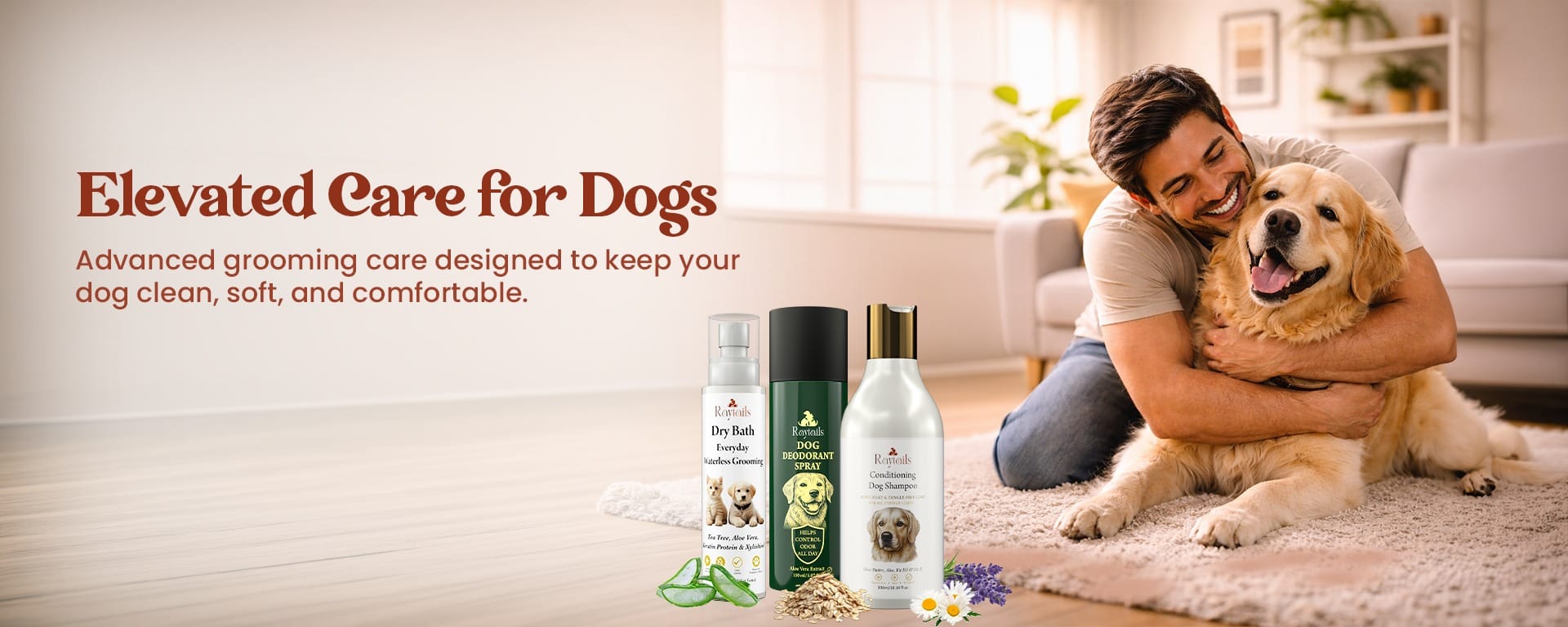 vet guided pet grooming products dog cat shampoo deodorant safe skin care hygiene